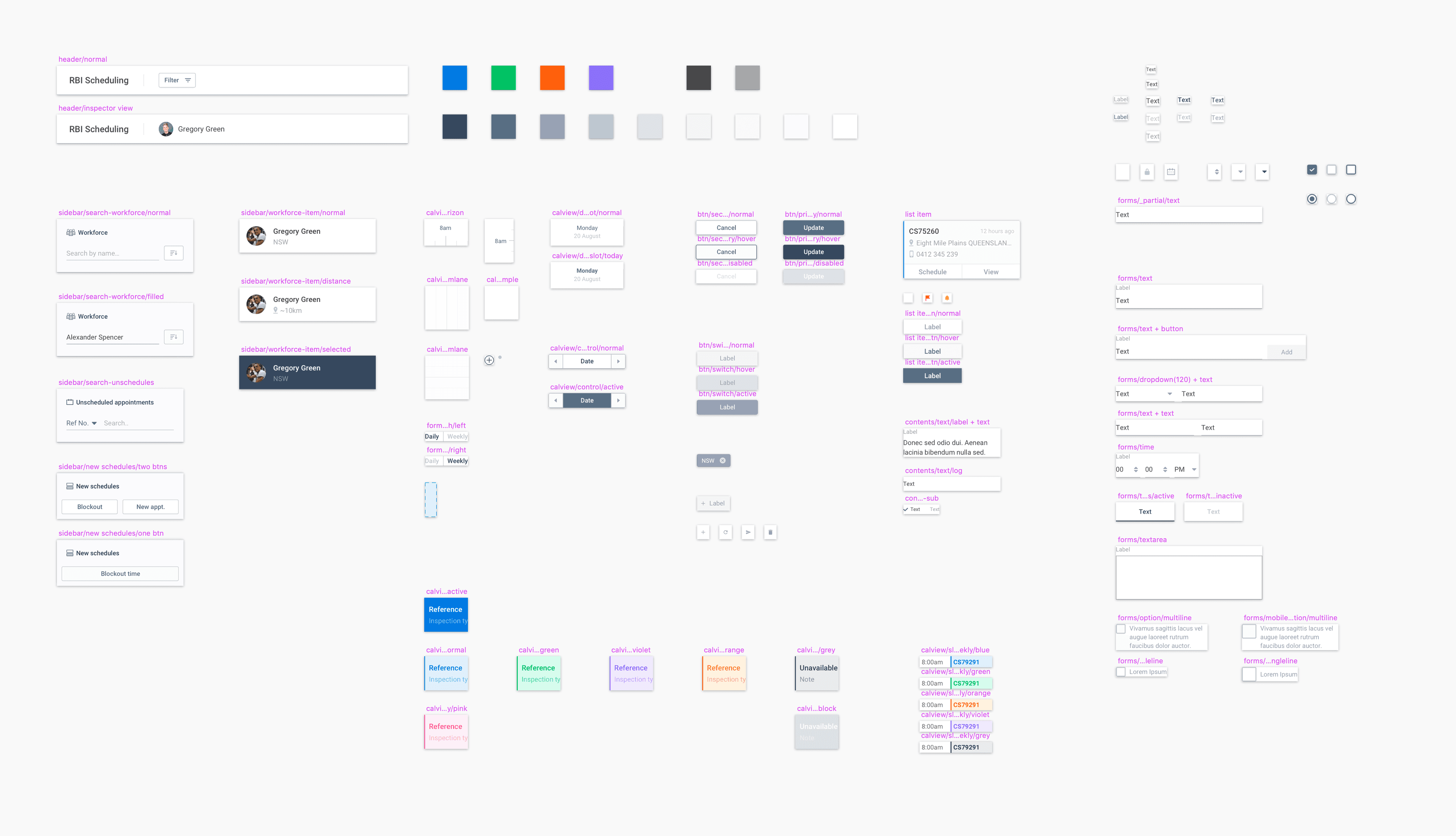 Sketch symbols