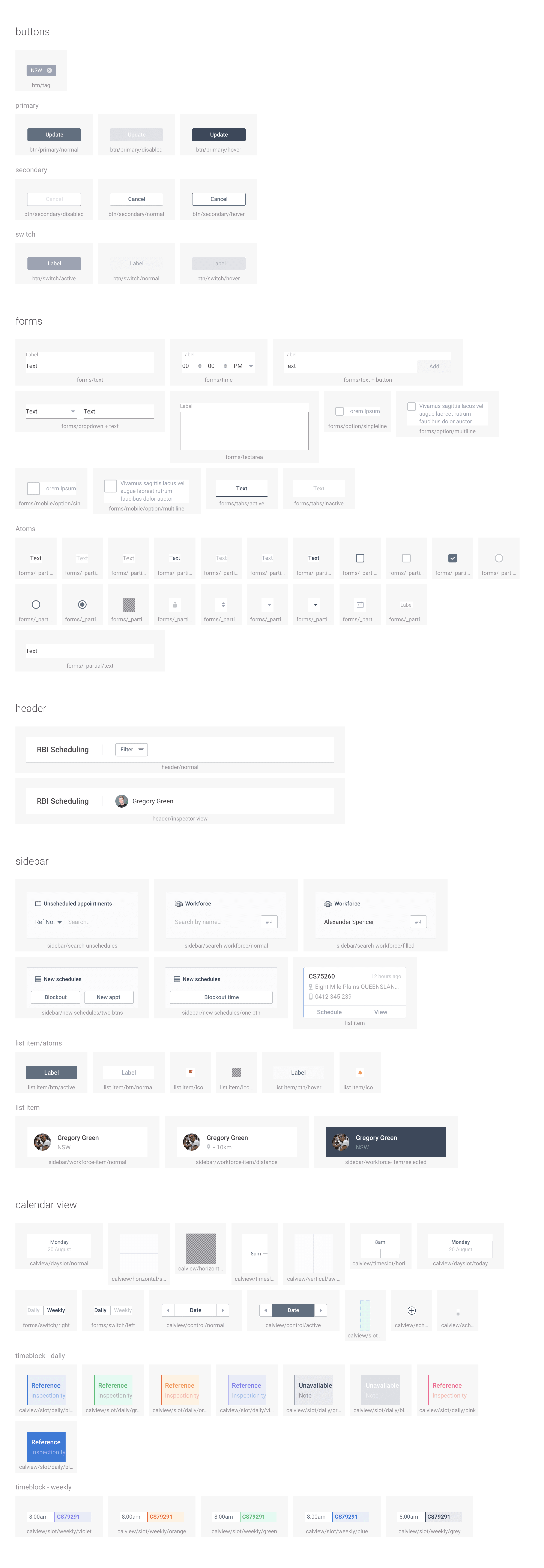 Design components on Zeplin